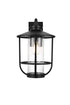 Elegant Lighting Janney 1 Light Wall sconce W11 Inch E12 Inch H17 Inch L1 in Black (1Box) Model: OD314W17BK