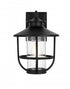Elegant Lighting Janney 7 inch Outdoor Pendant in Black Model: OD314W13BK