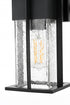 Elegant Lighting Janney 7 inch Outdoor Pendant in Black Model: OD340W12BK