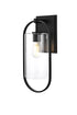 Elegant Lighting Jaxson 1 Light Wall Sconce W8 Inch xH20 Inch xE8 Inch in Black Model: OD811W20BK