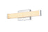 Elegant Lighting Jaxx 1 Light Wall Sconce L16 Inch E4.5 Inch H4.3 Inch LED 8 Watt 3CCT in Chrome Model: LD303W16C