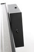 Elegant Lighting Jaxx 1 Light Wall Sconce L24 Inch E4.5 Inch H4.3 Inch LED 14 Watt 3CCT in Black Model: LD303W24BK