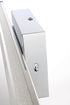 Elegant Lighting Jaxx 1 Light Wall Sconce L24 Inch E4.5 Inch H4.3 Inch LED 14 Watt 3CCT in Chrome Model: LD303W24C