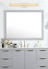 Elegant Lighting Jaxx 1 Light Wall Sconce L24 Inch E4.5 Inch H4.3 Inch LED 14 Watt 3CCT in Chrome Model: LD303W24C