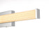 Elegant Lighting Jaxx 1 Light Wall Sconce L24 Inch E4.5 Inch H4.3 Inch LED 14 Watt 3CCT in Chrome Model: LD303W24C