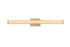 Elegant Lighting Jaxx 1 Light Wall Sconce L31 Inch E4.5 Inch H4.3 Inch LED 18 Watt 3CCT in Satin Gold Model: LD303W31SG