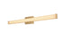 Elegant Lighting Jaxx 1 Light Wall Sconce L36 Inch E4.5 Inch H4.3 Inch LED 24 Watt 3CCT in Satin Gold Model: LD303W36SG