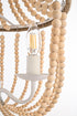 Elegant Lighting Jolie 3 Light Pendant D16 Inch H47 Inch in Beige Model: LD306D16BG