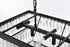 Elegant Lighting Josephine 12 Light Pendant L36 Inch W16 Inch 11.5 Inch L12 Black in Black and Clear Finish Model: 1060G36BK
