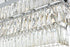 Elegant Lighting Josephine 12 Light Pendant L36 Inch W16 Inch 11.5 Inch L12 Chrome in Chrome and Clear Finish Model: 1060G36C