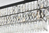 Elegant Lighting Josephine 17 Light Pendant L48 Inch W16 Inch 11.5 Inch L17 Black in Black and Clear Finish Model: 1060G48BK