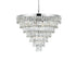 Elegant Lighting Josephine 25 Light Pendant D32 Inch H24 Inch L25 Chrome in Chrome and Clear Finish Model: 1060D32C