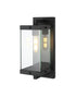 Elegant Lighting Julien 1 Light Wall Sconce W5.9 Inch E7.6 Inch H15.4 Inch in Black Model: OD408W15BK
