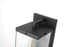 Elegant Lighting Julien 1 Light Wall Sconce W7.9 Inch E9.5 Inch H20.5 Inch in Black Model: OD408W21BK