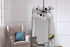 Elegant Lighting Jupiter 9 light in Black and Frosted White glass pendant Model: LD5028D27BK