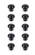 Elegant Lighting Kadea 1.2 Inch Diameter in Brushed Gold Mushroom Knob Multipack (Set of 10) Model: KB2008-GD-10PK