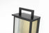Elegant Lighting Kannon 8.5 inch Outdoor Wall Sconce in Black Model: OD513W19BK
