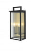 Elegant Lighting Kannon 8.5 inch Outdoor Wall Sconce in Black Model: OD513W19BK
