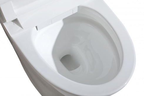 Elegant Lighting Kano Smart Round Bidet Toilet in Glossy White Model: ET-1015GW
