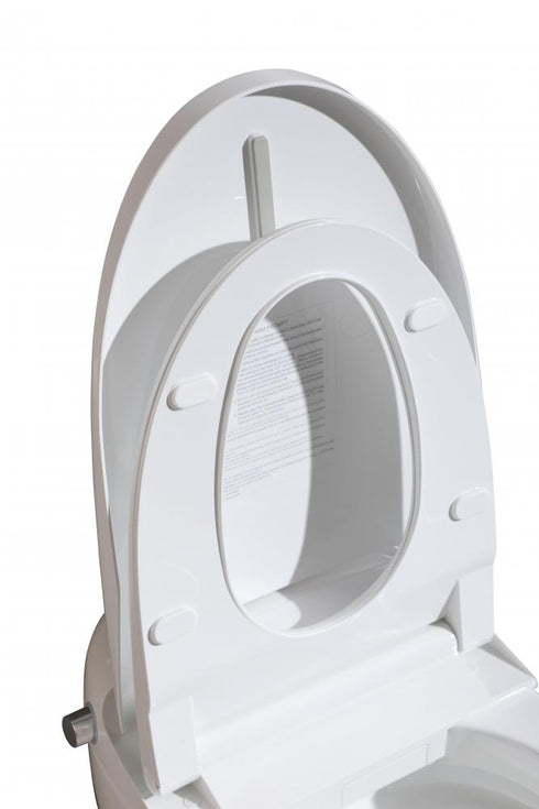 Elegant Lighting Kano Smart Round Bidet Toilet in Glossy White Model: ET-1015GW
