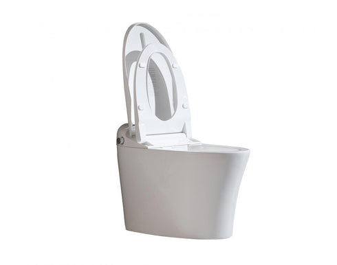 Elegant Lighting Kano Smart Round Bidet Toilet in Glossy White Model: ET-1015GW
