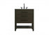 Elegant Lighting Karson Vanity Cabinet 2DW 30 Inch W x 22 Inch D x 34 Inch H in Chestnut Brown Model: VF60530MCB
