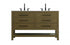 Elegant Lighting Karson Vanity Cabinet 4DW 54 Inch W x 22 Inch D x 34 Inch H in Chestnut Brown Model: VF60554DMCB
