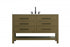 Elegant Lighting Karson Vanity Cabinet 4DW 54 Inch W x 22 Inch D x 34 Inch H in Chestnut Brown Model: VF60554DMCB