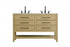 Elegant Lighting Karson Vanity Cabinet 4DW 60 Inch W x 22 Inch D x 34 Inch H in Chestnut Brown Model: VF60560DMCB