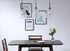 Elegant Lighting Kason 3 light in Black and Clear glass pendant Model: LD5032D36BK