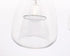 Elegant Lighting Kason 3 light in Black and Clear glass pendant Model: LD5032D36BK