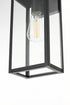 Elegant Lighting Kaysen 7 inch Outdoor Wall Sconce in Black Model: OD50126W15BK