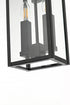 Elegant Lighting Kaysen 7 inch Outdoor Wall Sconce in Black Model: OD501W15BK
