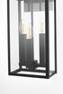 Elegant Lighting Kaysen 9 inch Outdoor Wall Sconce in Black Model: OD501W18BK