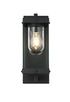 Elegant Lighting Keaton 1 Light Wall Sconce W5.9 Inch E7.6 Inch H15.4 Inch in Black Model: OD409W15BK