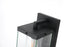 Elegant Lighting Keaton 1 Light Wall Sconce W6.9 Inch E8.5 Inch H17.3 Inch in Black Model: OD409W17BK