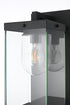 Elegant Lighting Keaton 1 Light Wall Sconce W6.9 Inch E8.5 Inch H17.3 Inch in Black Model: OD409W17BK