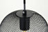 Elegant Lighting Keller 1 Light in Black Pendant Model: LD2249BK