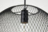 Elegant Lighting Keller 1 Light in Black Pendant Model: LD2251BK