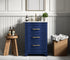 Elegant Lighting Knox Vanity Cabinet 24 Inch W x 22 Inch D x 34 Inch H blue Model: VF10224BL