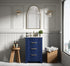 Elegant Lighting Knox Vanity Cabinet 24 Inch W x 22 Inch D x 34 Inch H blue Model: VF10224BL