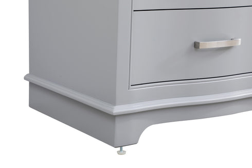 Elegant Lighting Knox Vanity Cabinet 24 Inch W x 22 Inch D x 34 Inch H grey Model: VF10224GR