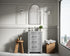 Elegant Lighting Knox Vanity Cabinet 24 Inch W x 22 Inch D x 34 Inch H grey Model: VF10224GR
