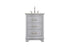 Elegant Lighting Knox Vanity Cabinet 24 Inch W x 22 Inch D x 34 Inch H grey Model: VF10224GR
