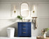 Elegant Lighting Knox Vanity Cabinet 30 Inch W x 22 Inch D x 34 Inch H blue Model: VF10230BL