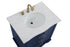 Elegant Lighting Knox Vanity Cabinet 30 Inch W x 22 Inch D x 34 Inch H blue Model: VF10230BL