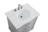 Elegant Lighting Knox Vanity Cabinet 30 Inch W x 22 Inch D x 34 Inch H grey Model: VF10230GR