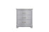 Elegant Lighting Knox Vanity Cabinet 30 Inch W x 22 Inch D x 34 Inch H grey Model: VF10230GR