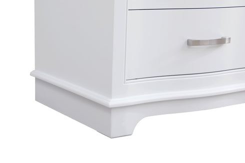 Elegant Lighting Knox Vanity Cabinet 30 Inch W x 22 Inch D x 34 Inch H white Model: VF10230WH