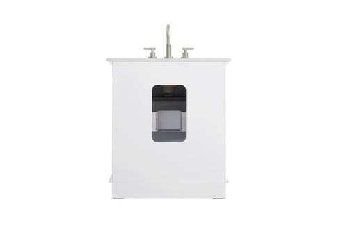 Elegant Lighting Knox Vanity Cabinet 30 Inch W x 22 Inch D x 34 Inch H white Model: VF10230WH